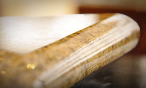 Full bullnose countertop edge profile